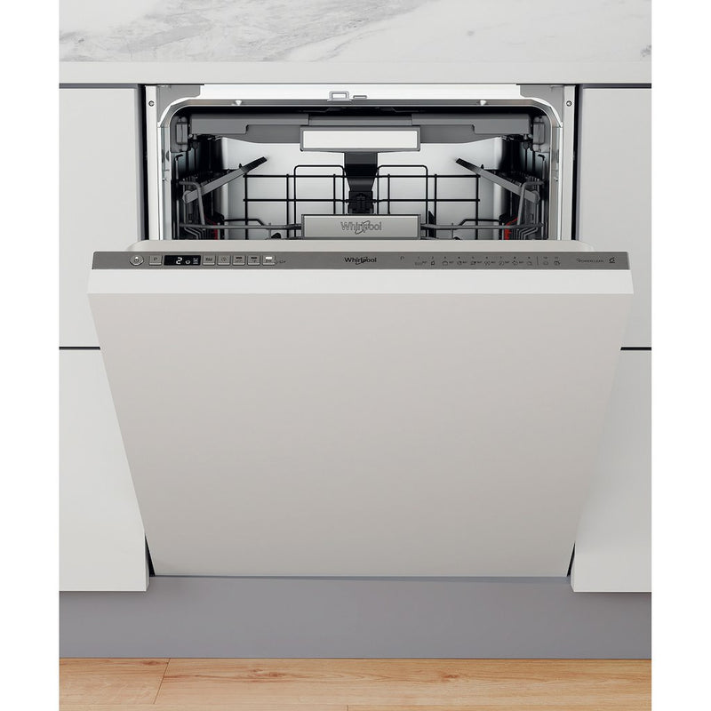 Whirlpool SupremeClean WIO 3O33 PLE S UK Built-In Dishwasher 14 Place Settings