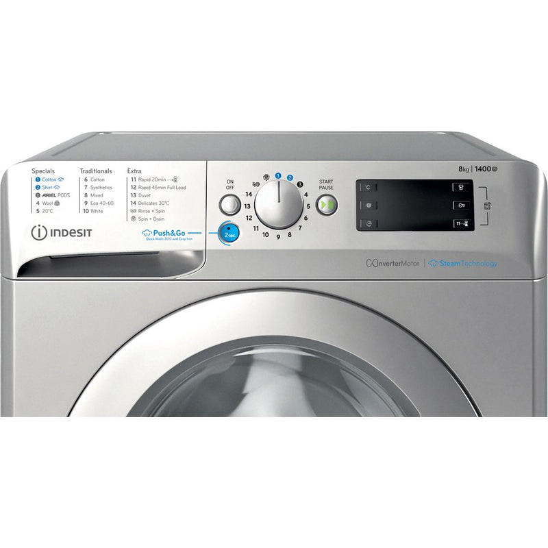 Indesit BWE 81496X SV UK Freestanding 8kg Washing Machine