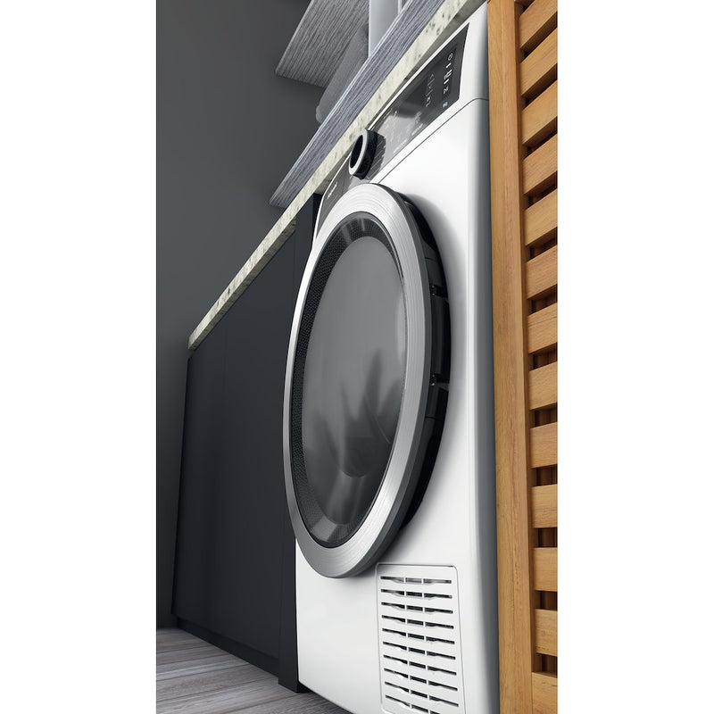Hotpoint H8 D93WB UK Heat Pump 9kg Tumble Dryer - Freestanding White