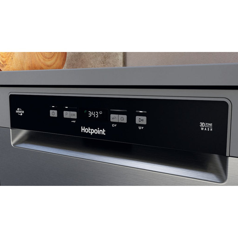 Hotpoint HFC 3C26 WC X UK Dishwasher - Inox