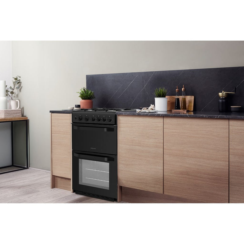 Hotpoint HD5G00KCB/UK Cooker - Black