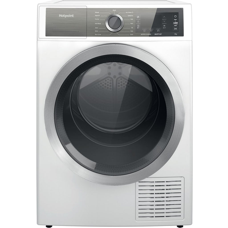 Hotpoint H8 D93WB UK Heat Pump 9kg Tumble Dryer - Freestanding White