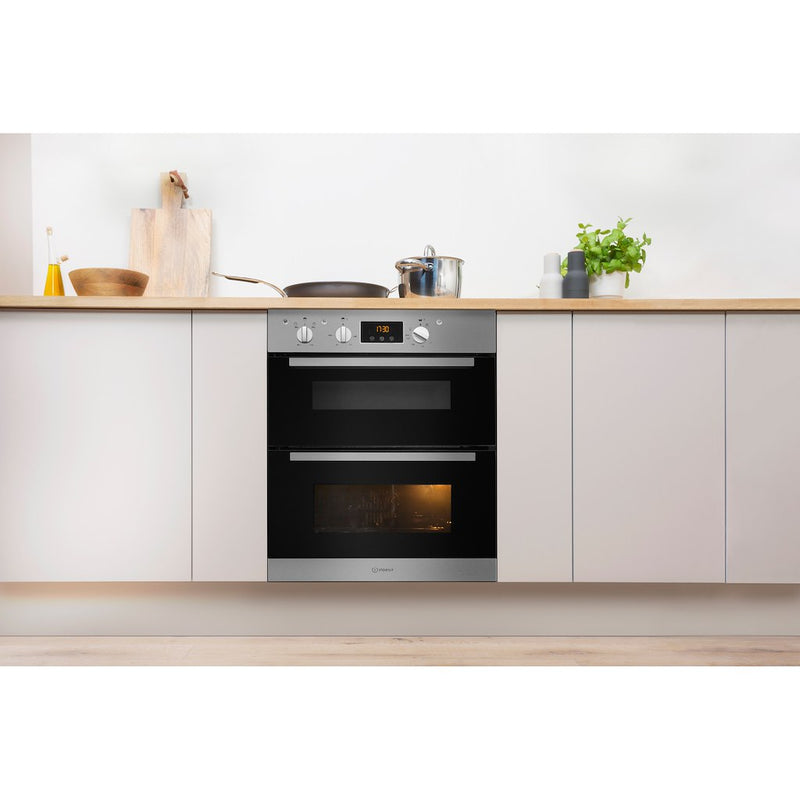 Indesit Aria IDU 6340 IX Electric Built-under Oven in Stainless Steel