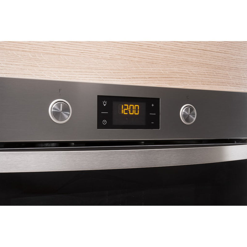 Indesit Aria KFW 3841 JH IX UK Electric Single Built-in Oven in Stainless Steel