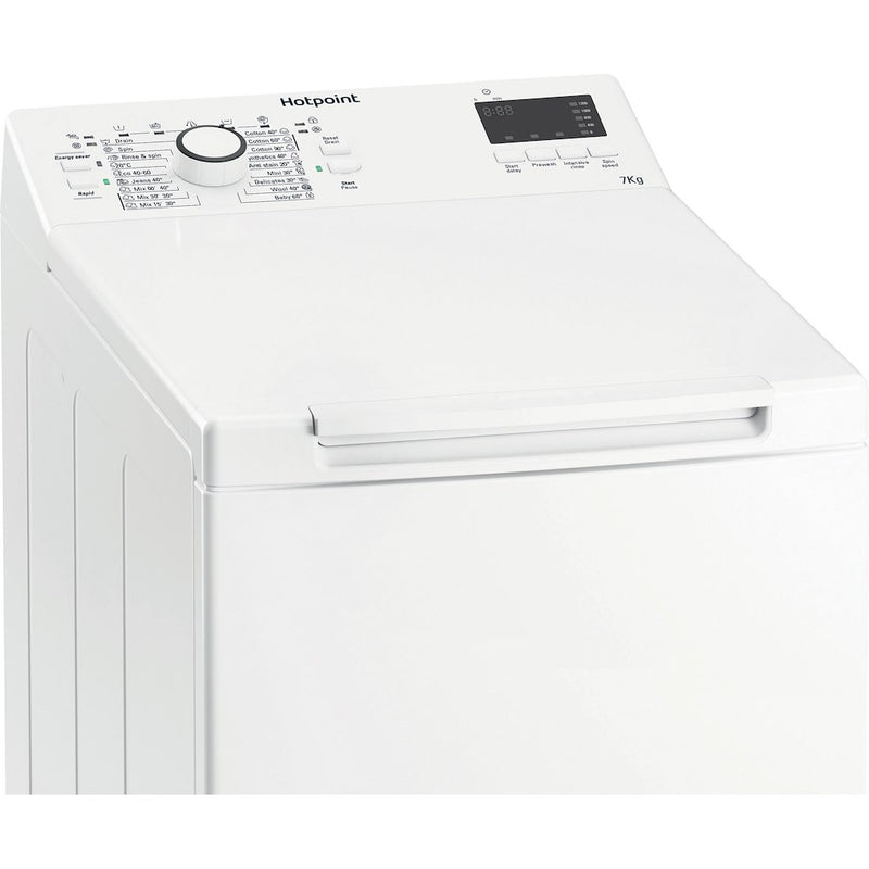 Hotpoint Aquarius WMTF 722U UK N Top Loader Washing Machine - White