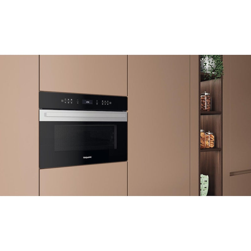 Hotpoint HCW7O7HTSXUK Built-In Microwave - Silver