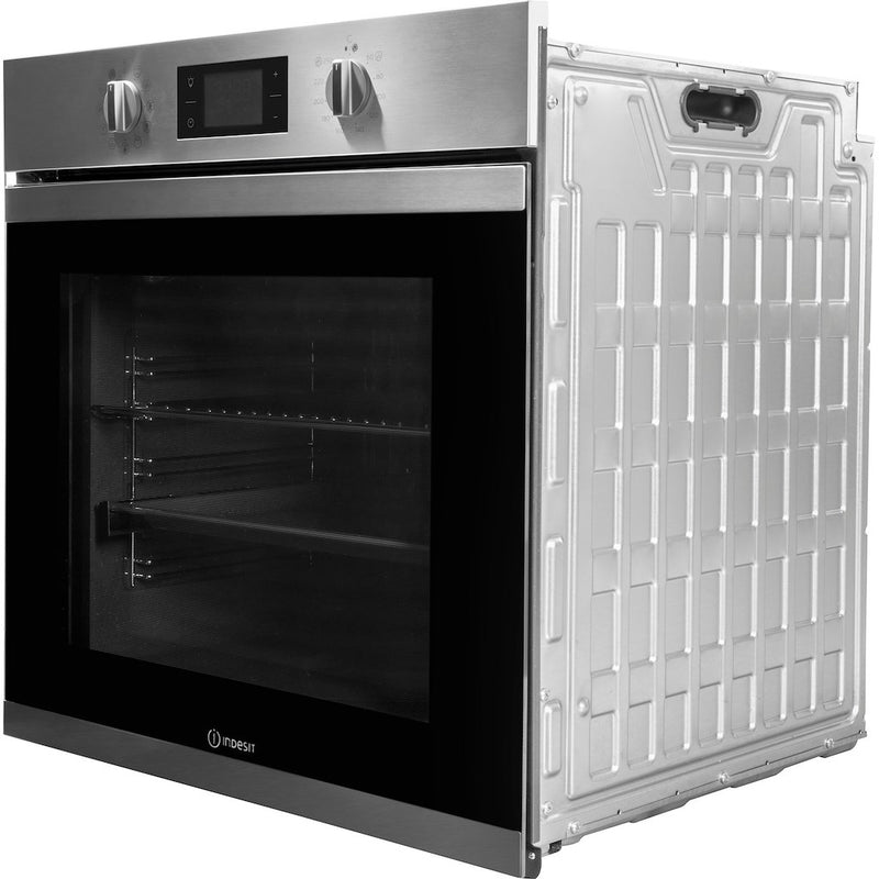 Indesit Aria IFW 3841 P IX UK Electric Single Built-in Oven in Stainless Steel