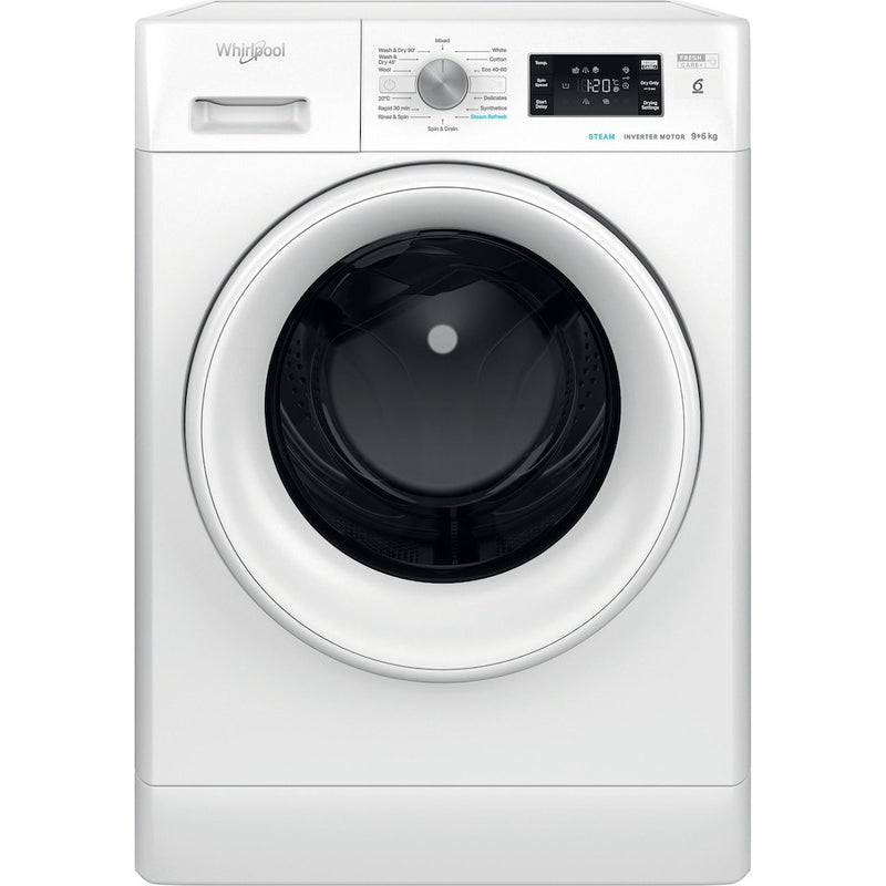 Whirlpool FFWDB964489WVUK 9+6kg Washer Dryer