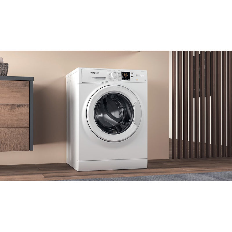 Hotpoint NSWM864CWUKN Freestanding Washing Machine