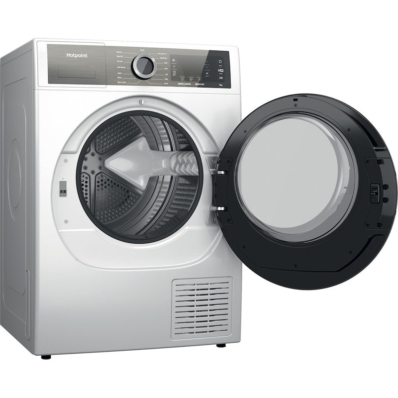 Hotpoint H8 D93WB UK Heat Pump 9kg Tumble Dryer - Freestanding White