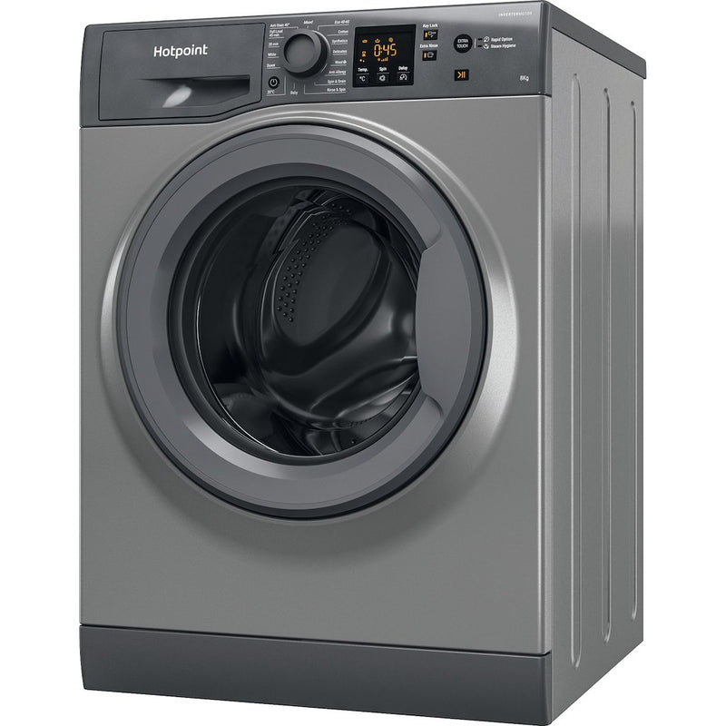 Hotpoint NSWM864CGGUKN Freestanding Washing Machine