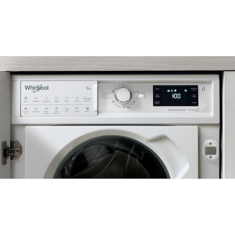 Whirlpool BIWMWG91485UK 9KG 1400 RPM Washing Machine - White