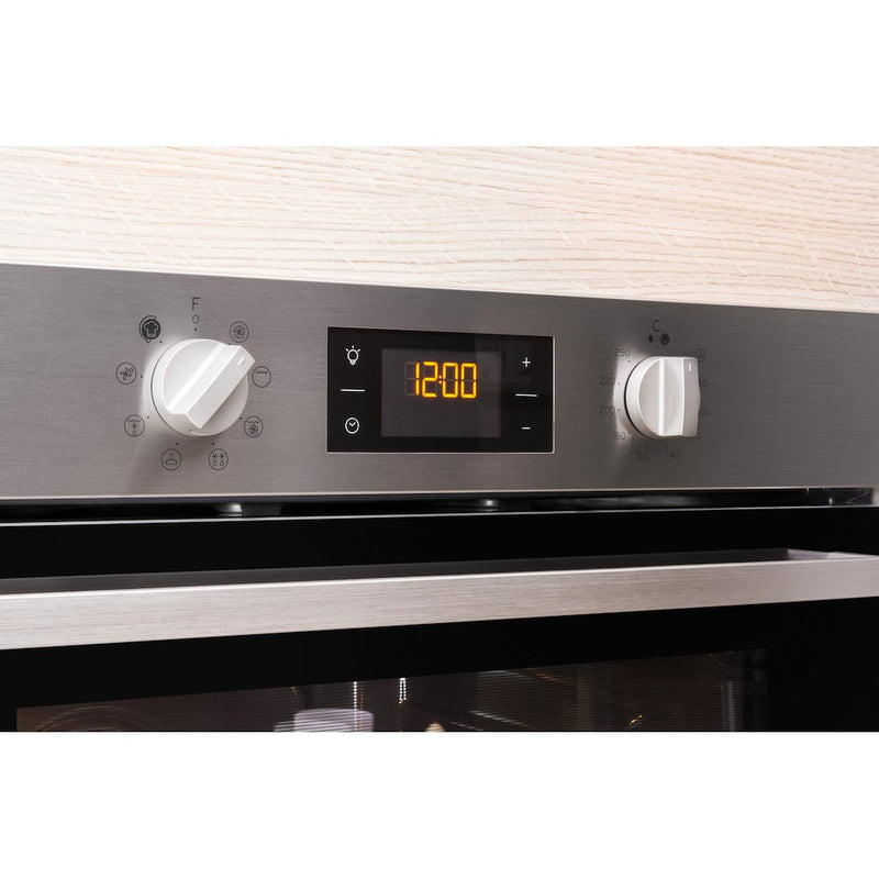 Indesit Aria IFW 6340 IX UK Electric Single Built-in Oven in Stainless Steel