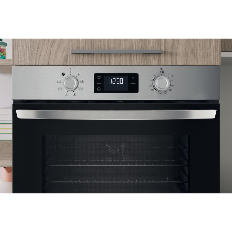 Indesit IO 253 X UK Built-In Single Oven - Inox