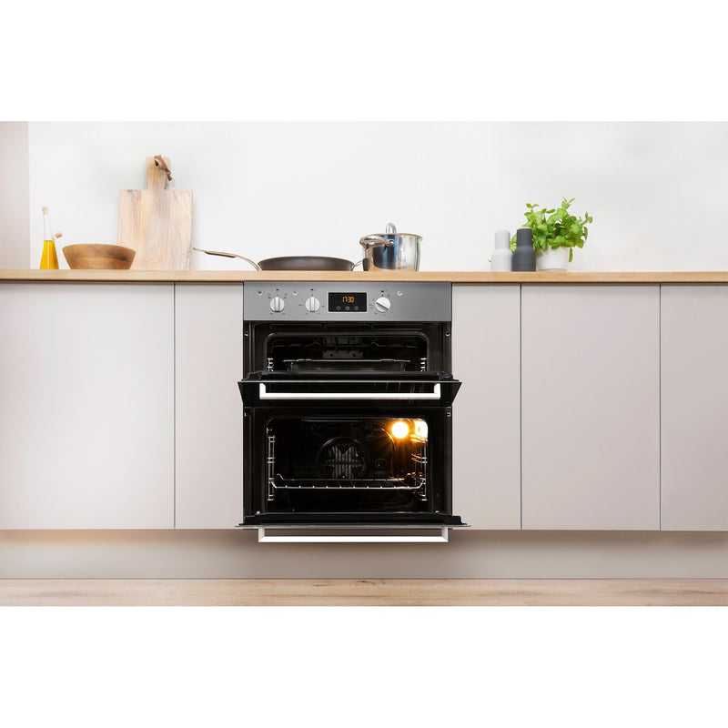Indesit Aria IDU 6340 IX Electric Built-under Oven in Stainless Steel
