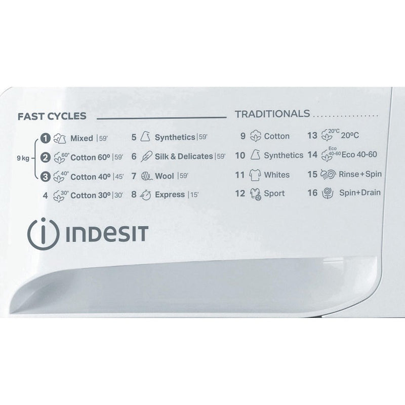 Indesit MTWC 91495 W UK N 9kg 1400 Spin Washing Machine