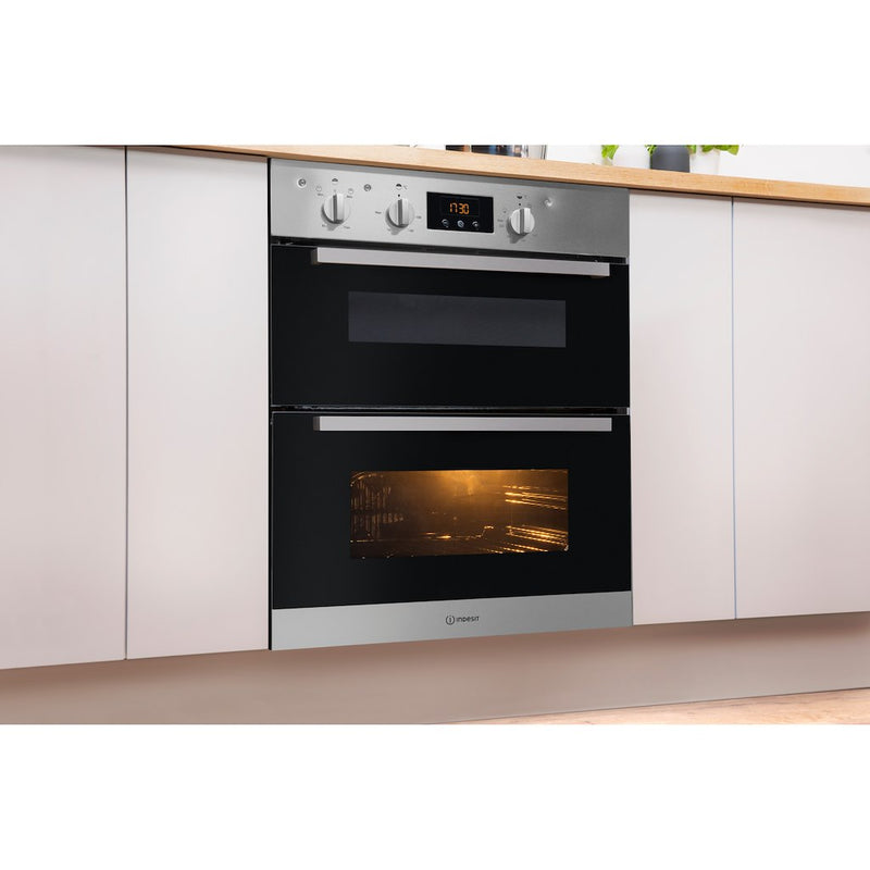 Indesit Aria IDU 6340 IX Electric Built-under Oven in Stainless Steel
