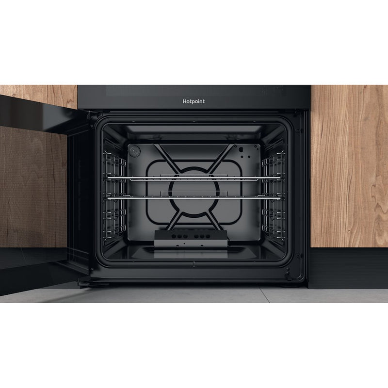 Hotpoint HDM67G0CMB/UK Double Cooker - Black