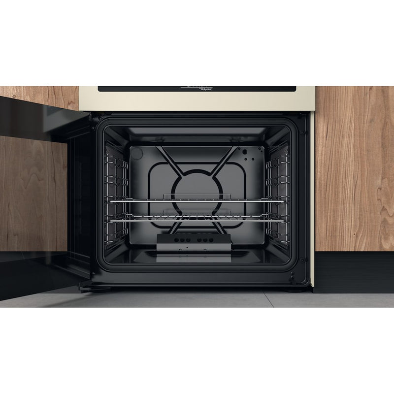 Hotpoint CD67G0C2CJ/UK Gas Cooker 60cm Double Oven - Jasmine