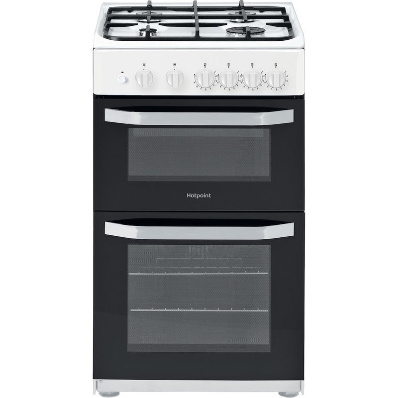 Hotpoint HD5G00KCW/UK Cooker - White