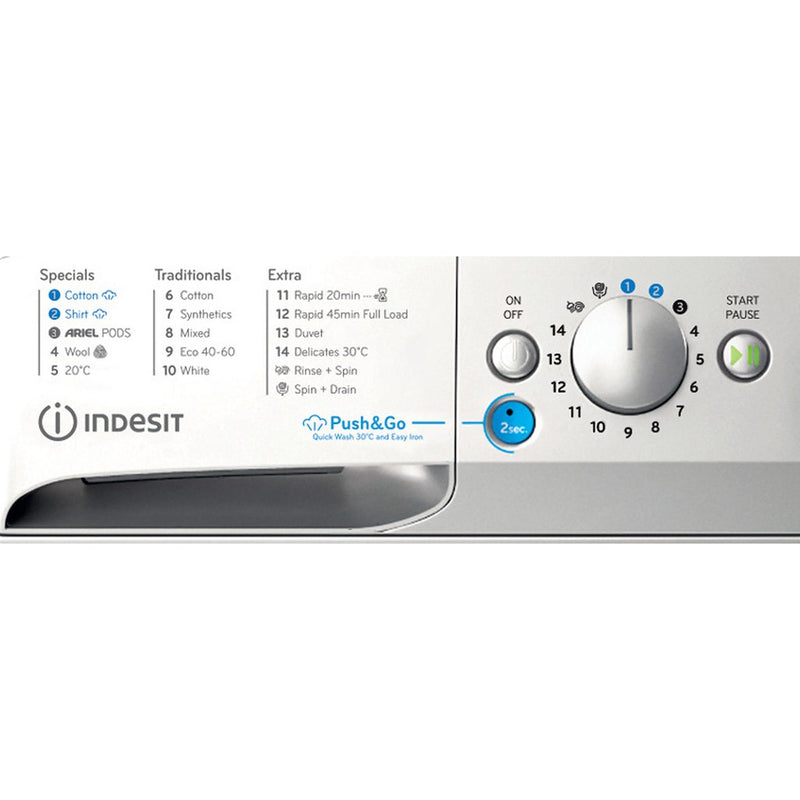 Indesit BWE 81496X SV UK Freestanding 8kg Washing Machine