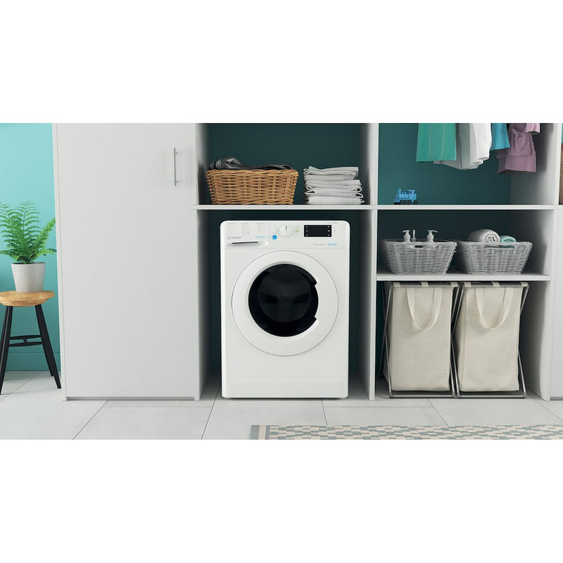 Indesit BDE86436WVUKN 1400 RPM 8KG Wash 6KG Dry Washer Dryer - White