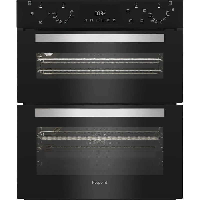 Hotpoint DUH10DB Built-In Double Oven - Black