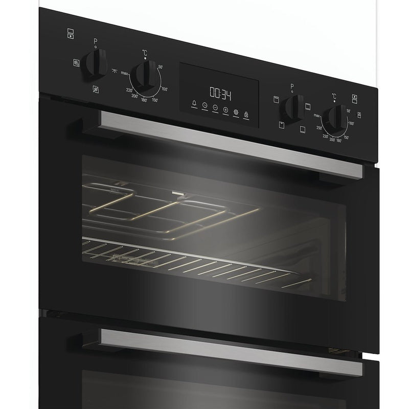 Indesit DII10DB Built-In Double Oven - Black