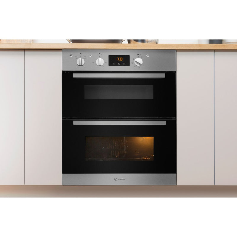 Indesit Aria IDU 6340 IX Electric Built-under Oven in Stainless Steel