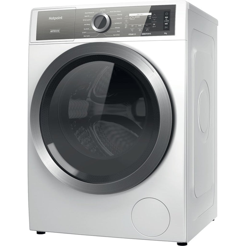 Hotpoint H8 99AD GPOWER UK GentlePower 9kg 1400 rpm Washing Machine - White
