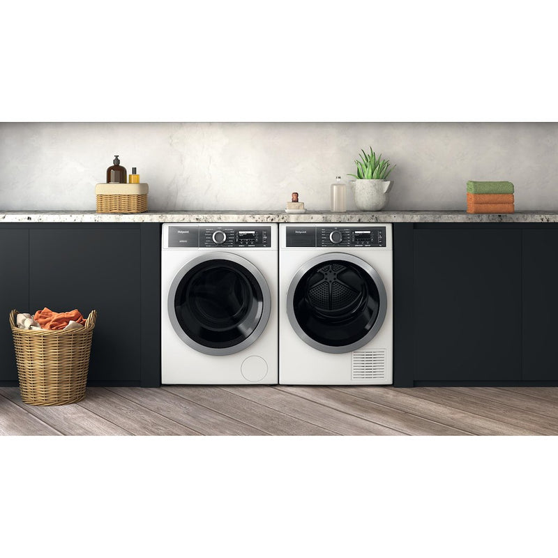 Hotpoint H8 99AD GPOWER UK GentlePower 9kg 1400 rpm Washing Machine - White