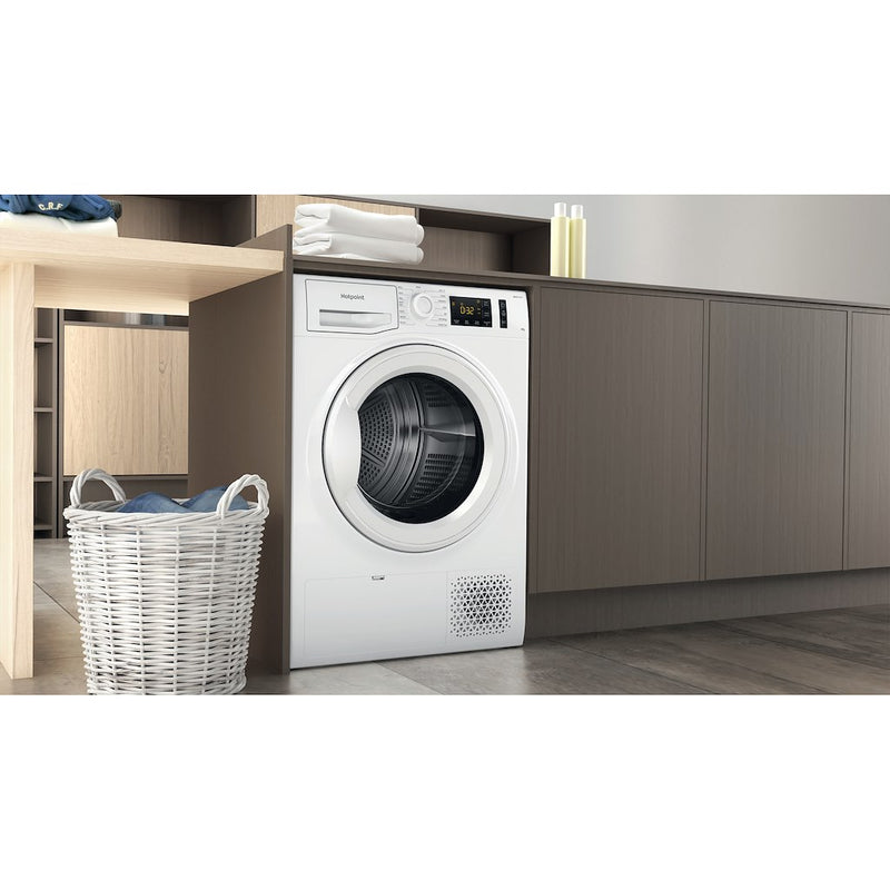 Hotpoint Crease Care NTM1192UK 9kg Heat Pump Tumble Dryer