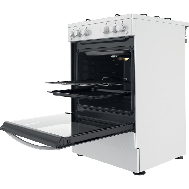 Indesit IS67G1PMW/UK Freestanding 60cm Gas Cooker