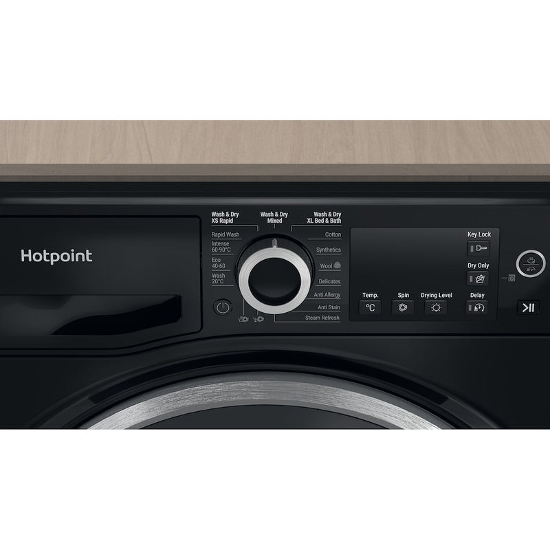 Hotpoint Anti-Stain NDB 9635 BS UK 9+6KG Washer Dryer