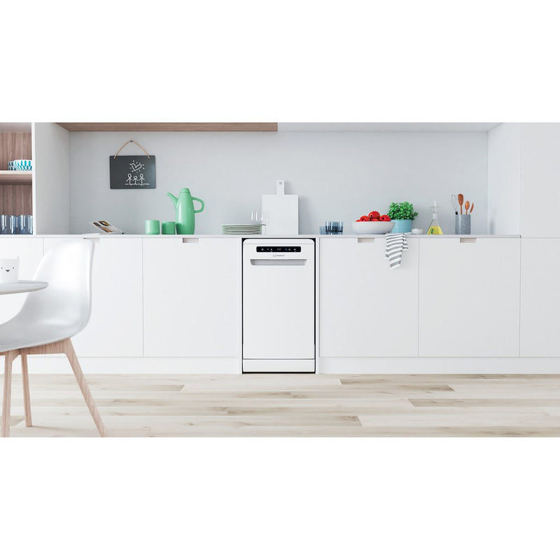 Indesit DSFO 3T224 Z UK N Dishwasher - White