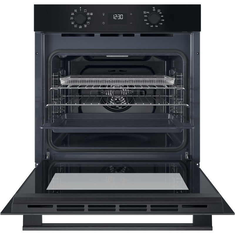 Hotpoint HO458HFBUK Built-In Single Oven - Black