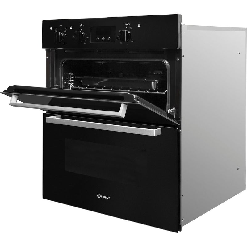 Indesit Aria IDU 6340 BL Electric Built-under Oven in Black