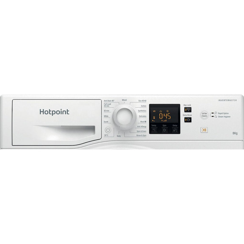 Hotpoint NSWF 846 W UK Anti-Stain 8kg 1400rpm Washing Machine - White