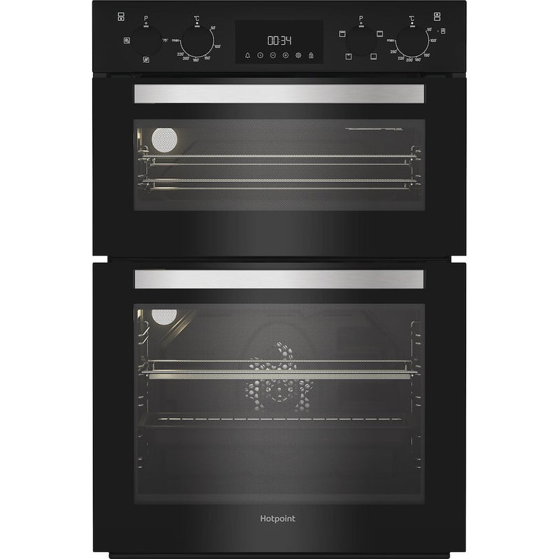 Hotpoint DIH10DB Built-In Double Oven - Black