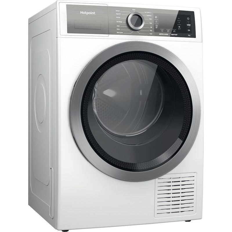 Hotpoint H8 D93WB UK Heat Pump 9kg Tumble Dryer - Freestanding White