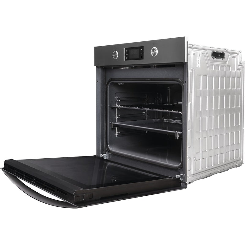 Indesit Aria KFW 3841 JH IX UK Electric Single Built-in Oven in Stainless Steel