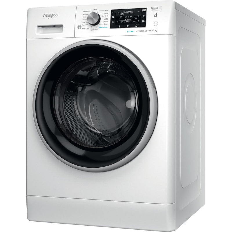 Whirlpool FFD 10489 BSV UK Freestanding 10kg Washing Machine - White
