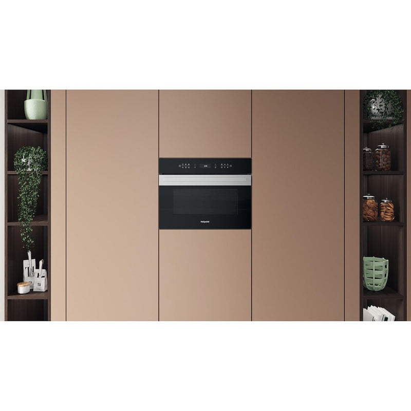 Hotpoint HCW7O7HTSXUK Built-In Microwave - Silver