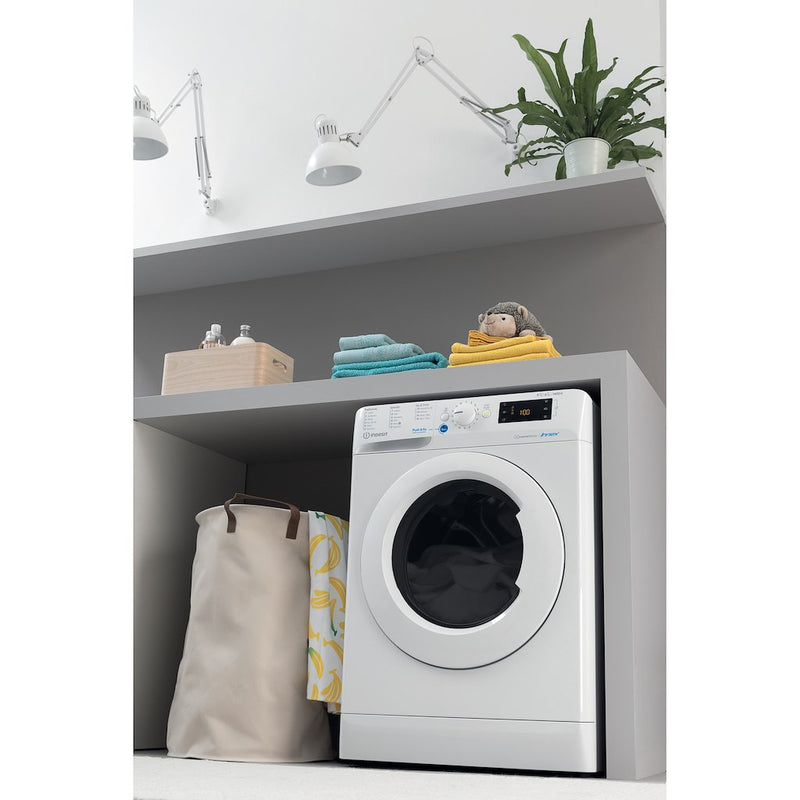 Indesit BDE86436WVUKN 1400 RPM 8KG Wash 6KG Dry Washer Dryer - White