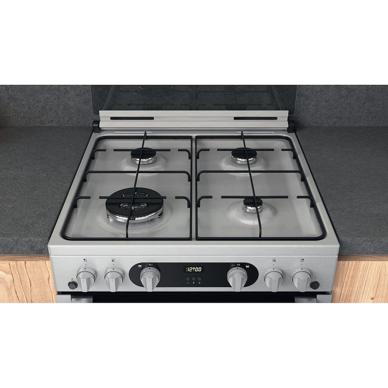 Hotpoint HDM67G0C2CX/U Double Cooker - Inox