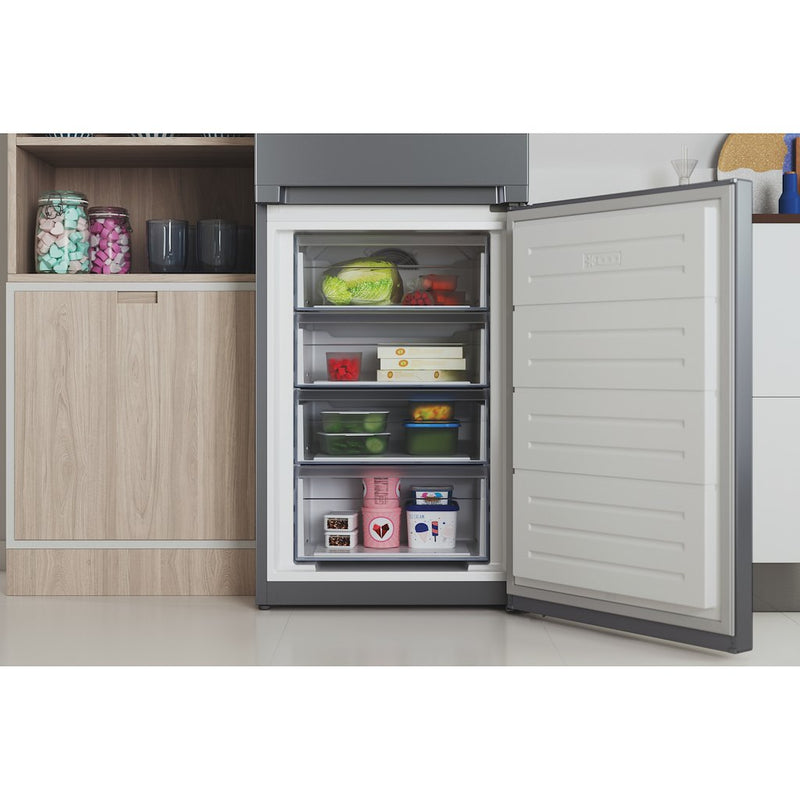 Indesit IBTNF 60182 S AQUA UK Freestanding Fridge Freezer