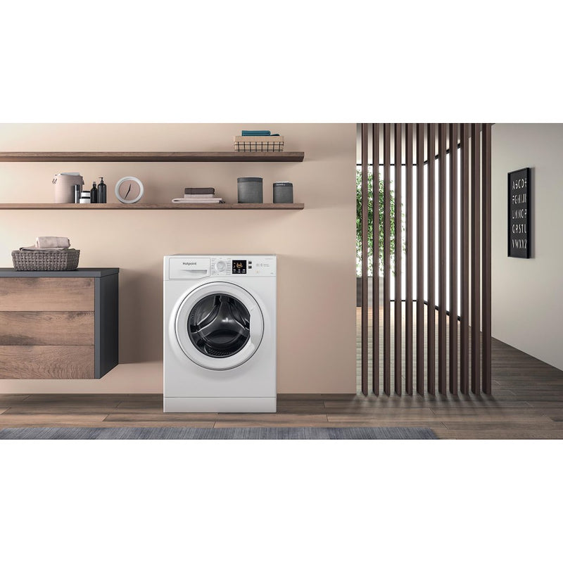 Hotpoint NSWM 1046 W UK Anti-Stain 10kg 1400rpm Washing Machine - White