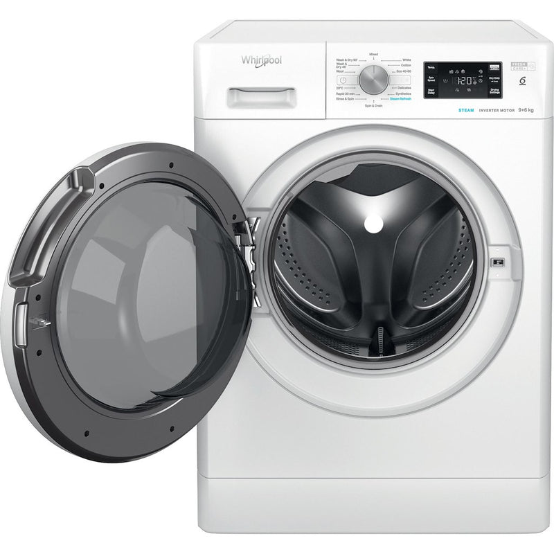 Whirlpool FFWDB964489WVUK 9+6kg Washer Dryer