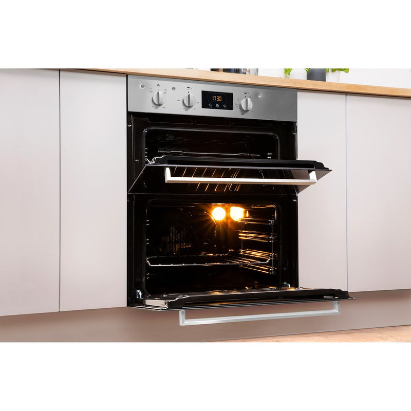 Indesit Aria IDU 6340 IX Electric Built-under Oven in Stainless Steel