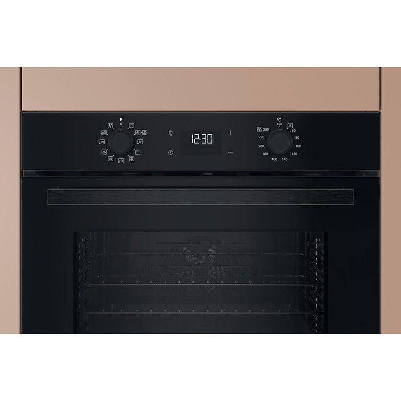 Hotpoint HO458HBUK Built-In Single Oven - Black